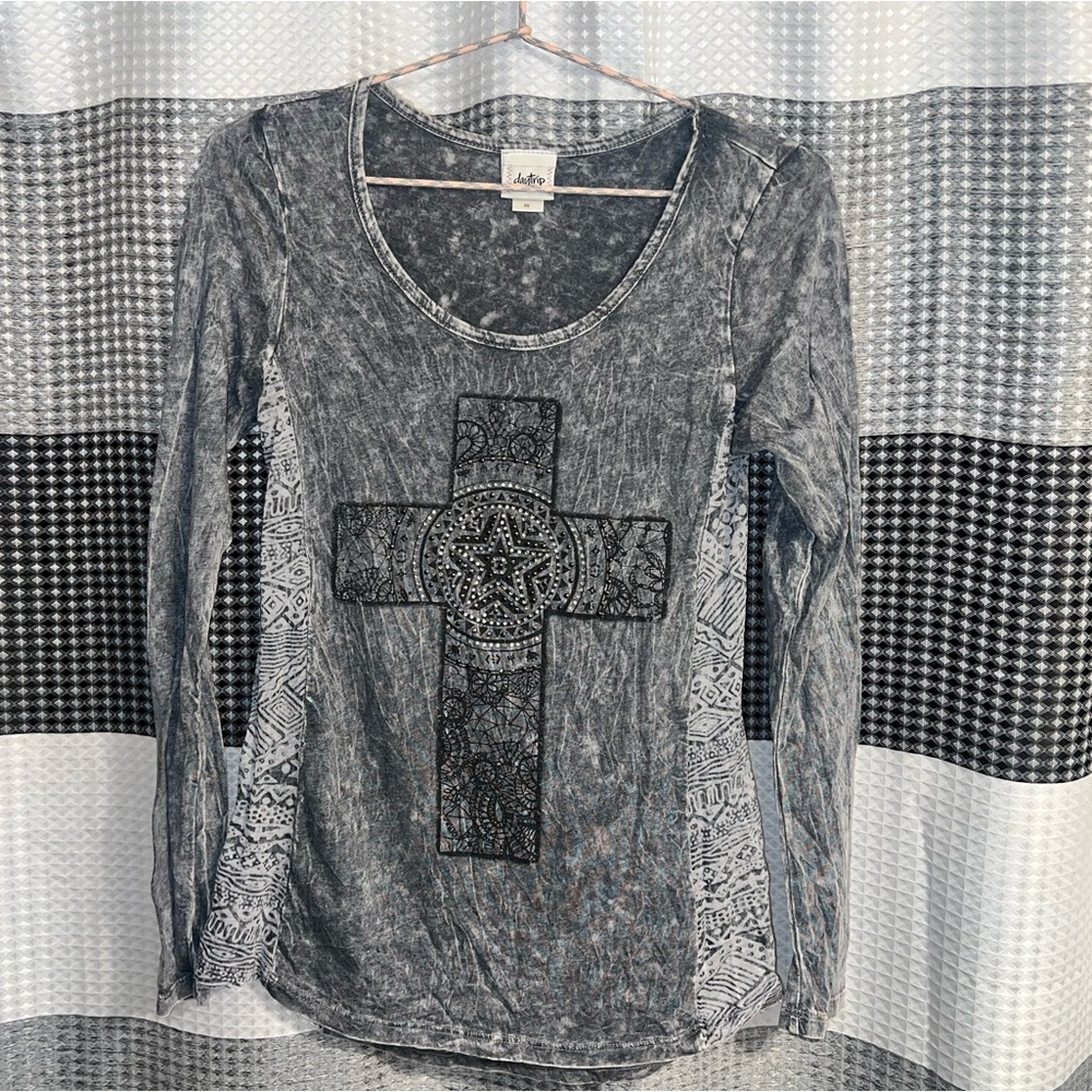 Daytrip cross long sleeve top